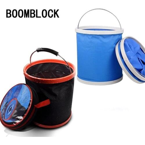 BOOMBLOCK 1set Car Cleaning Wash Water Bucket Trunk Styling For VW Polo Golf 4 5 Passat Hyundai Tucson Solaris Ix35 Mitsubishi