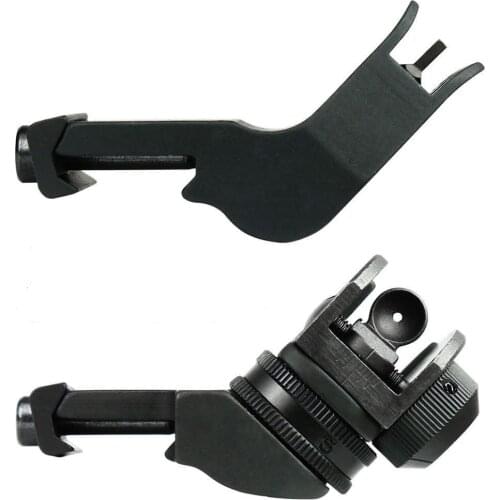US 45 Degree Offset Front&Rear Rapid Transition BUIS Adjustable Iron Sight Set