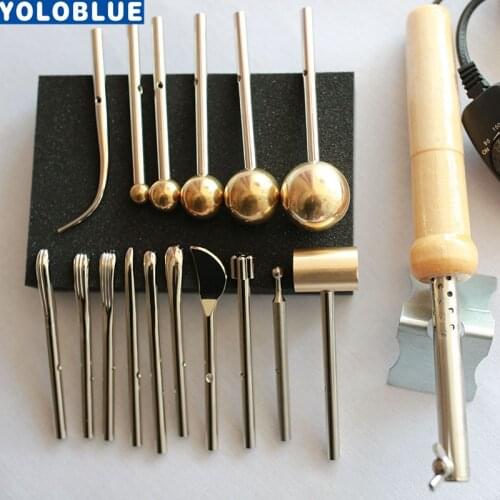 220v Fabric Flower Making Tools set, 16 heads+Soldering iron fabric flower maker 1 order