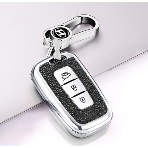 TPU Car Key Case Cover For Hyundai Solaris HB20 Veloster SR Accent Elantra Genesis Coupe Sonata iX20 I30 IX35 I40 Ix25 Tucson Fe