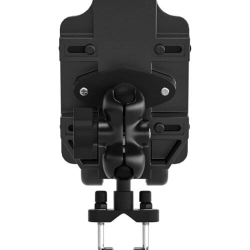 Motorcycle Phone Holder Aluminum Alloy 360-Degree Rotation Universal GPS Bracket with 8 Claws for Handlebar Rear-mirror Mount