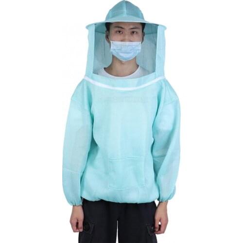 Breathable Beekeeping Suit Beekeeper Jacket Protective Equipment Accessories with Veil bee suit