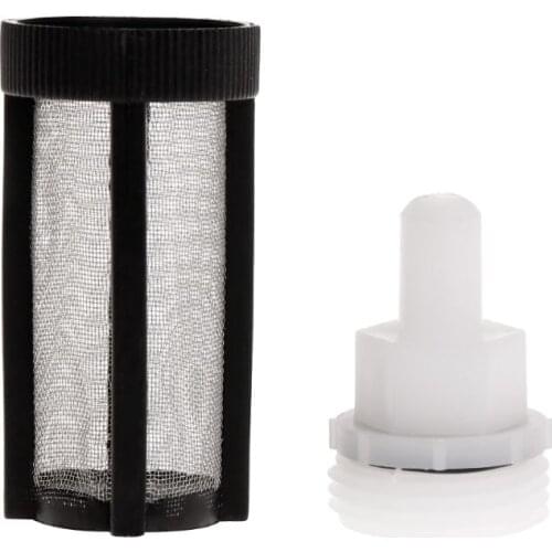 Water Inlet Micro Pump Filter Stainless Steel Net Plastic Frame Irrigation Clean Hose Accessories For 7mm/8mm 4XFB