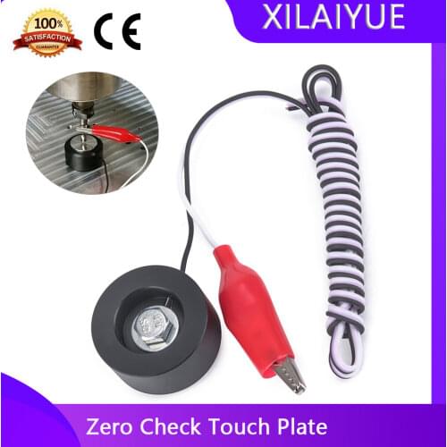 Mach3 Tool CNC Z Axis Router Mill Zero Check Touch Plate Setting Probe Setting Probe Milling 35mm CNC Engraving Machine Tools