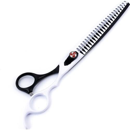 JP440c 8 inch High-end 9CR Pet dog Grooming Scissors paint thinning shears cutting hair Thinning rate about 80
