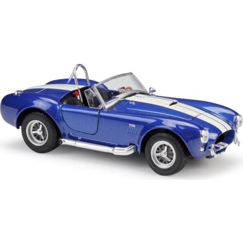 Welly 1:24 1965 Shelby Cobra 427 Classic Car Static Die Cast Vehicles Collectible Model Car Toys Gifts Free Shipping