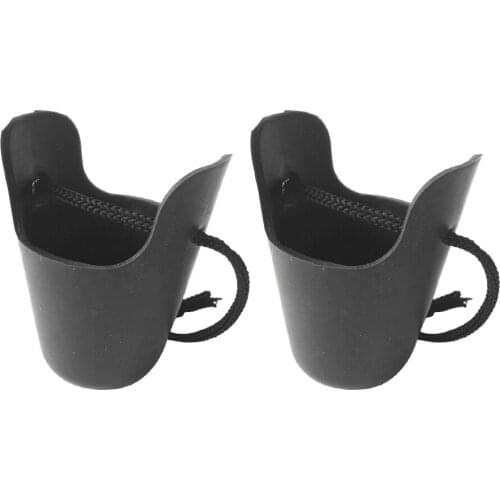 MagiDeal New Arrival 2Pcs Universal Kayak Scupper Plugs Drain Holes Plugs Black 4.2cm Dia for Water Sport Canoe Boat Supplies