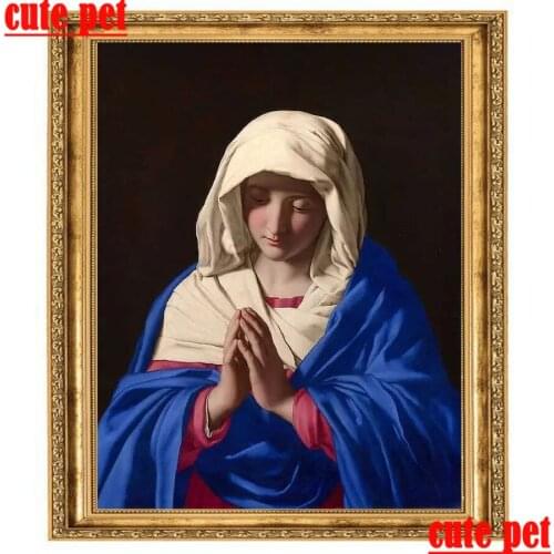 MosaicDIY Diamond Painting Icon of St Religion Wallpaper Art Decoration full diamond Cross Stitch diamond painting Gift No Frame