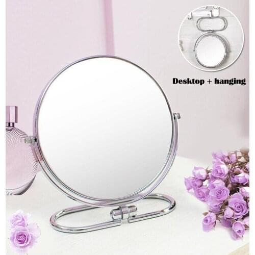 Milepezs desk mirror is a large, two-sided mirror with a large, two-sided mirror that magnifies the princesss mirror