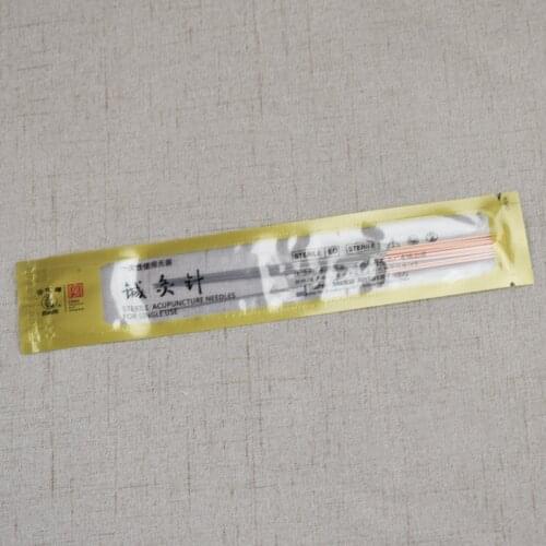 10pcs disposable aseptic acupuncture needle long needle size 0.30/0.35/0.40*100/125/150mm