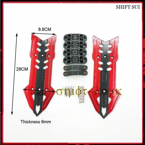 Front Shock Absorber Guard Arm Scooter Front Shock Absorber Guard Plate Protective Sheet For Citycoco Electric Scooter