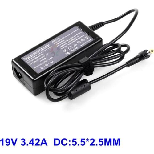 19V 3.42A AC DC Adapter Battery Charger For LENOVO Ideapad S9 S10 S10-2 G230 G430 G450 G455 G460 G530 G550 G555 G560