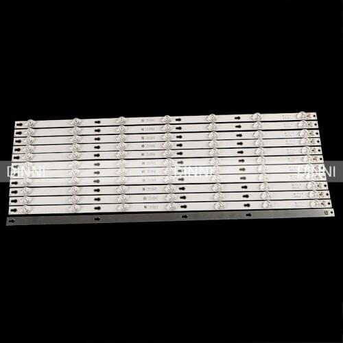 1set=12pieces for Original teardown 9 into TCL L65E5800A-UD lamp bar TCL-TOT-65D2900-12X7-3030-LX20161101 VER.1