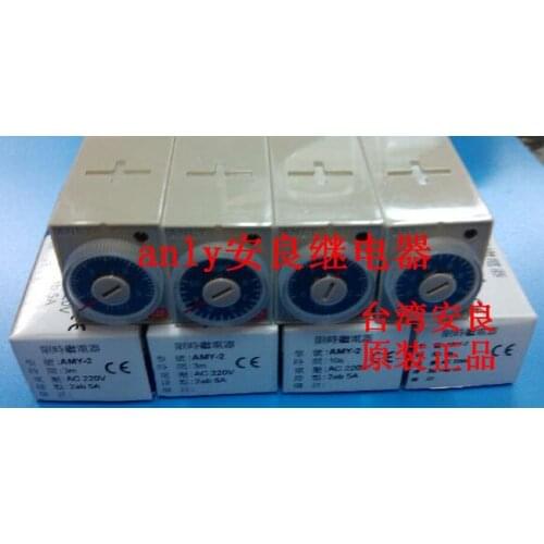 AMY-2 220VAC 5A 30S 2ab ANLY Time RELAY 2 From C ,New and original