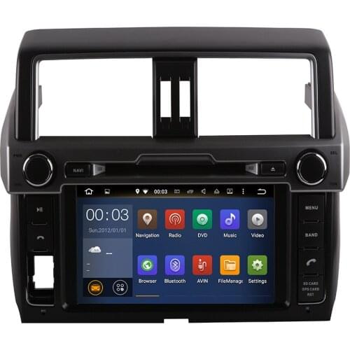 IPS 8 inch Android10 4G modem Car DVD for Toyota Prado 150 LC150 GPS 2014 2015 2016 2017+ Radio USB DVD