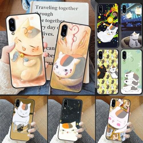 Anime Natsume yuujinchou Phone case For Huawei Honor 6 7 8 9 10 10i 20 A C X Lite Pro Play black silicone cover 3D waterproof