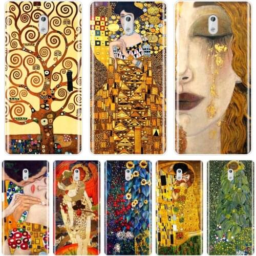 Case For Nokia X6 7 Plus Gustav Klimt The Kiss Art Abstract Aesthetic Soft Silicone Back Cover For Nokia 8 6 5 3 2 1 Phone Case