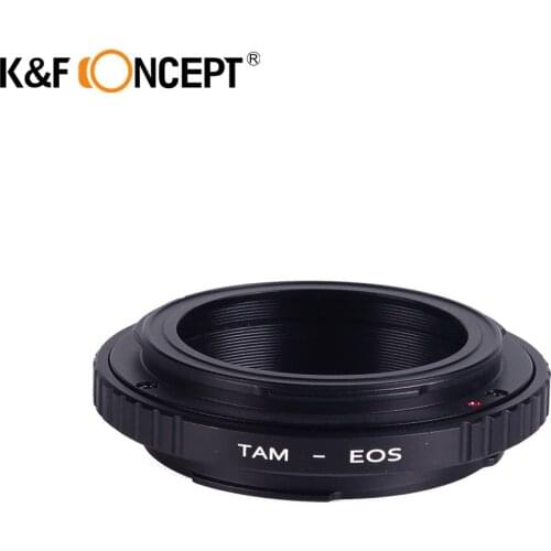 K&F CONCEPT Camera Lens Mount Adapter Ring of Brass&Aluminum fit For Tamron Lens on For Canon EOS Series Camera Body