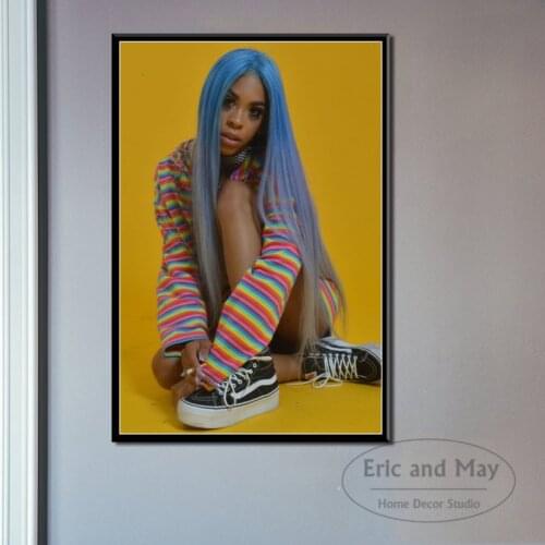 Rico Nasty Hip Hop Music Star Rapper Posters And Prints Canvas Paintings Picture On The Wall Wall Paintings For Bedrooms Cuadros