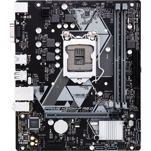 Famous Brand Disassembled Motherboard FOR ASUS PRIME H310M-F R2.0 desktop motherboard H310 1151