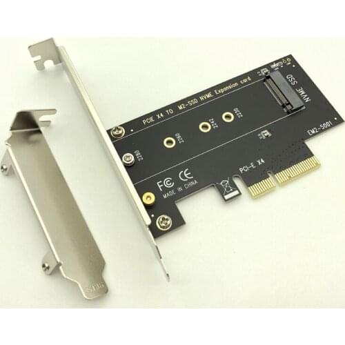 QINDIAN Add On Cards PCIE to M2 Adapter M.2 PCI Express Raiser NVME SSD M2 PCIE Adapter SSD M2 Riser Card PCIE3.0 X4 for Mac Pro