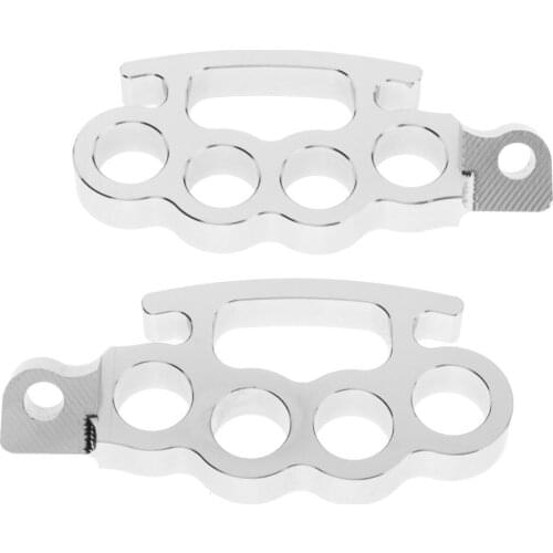 Motorcycle Flying Knuckle Footpegs Control Footrests for Harley