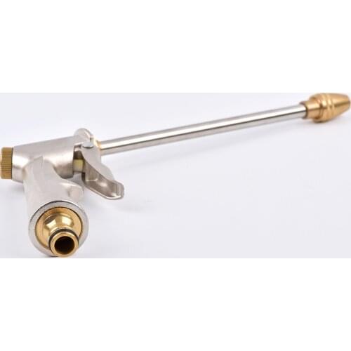 Adjustable High Pressure Water Gun Car Wash Lances Foam Gun Home Garden Irrigation Hidrolimpiadora Metal Sprinkler Hose Nozzle