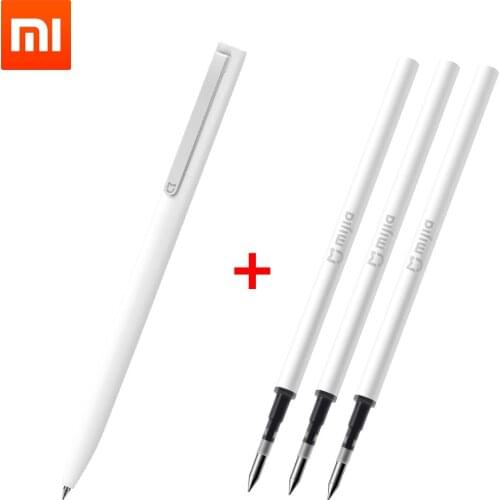 Xiaomi Mijia Sign P E N 0.5mm Swiss Black Refill Rolling Roller Ball Mi 9.5mm PREME Smooth Signing BallPoint MiKuni
