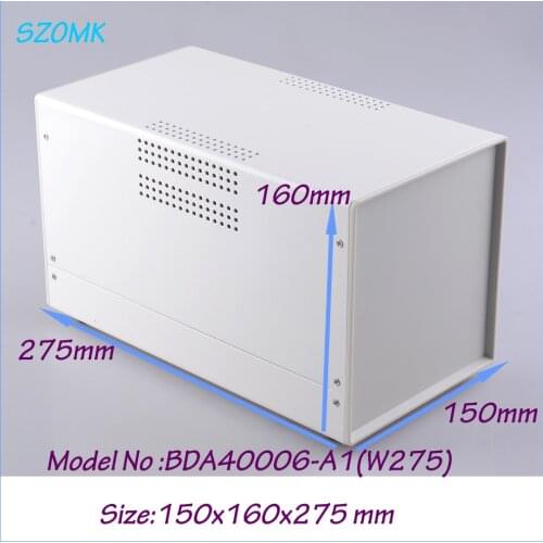 1pcs)150x160x275mm steel metal enclosure for electronics control box Standard Iron Device box Diy electronics Iron box