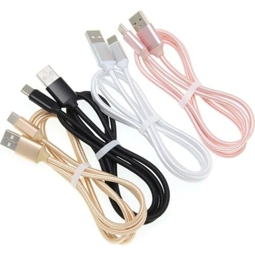 30pcs/lot Fast Charging New Shell Nylon Braided Micro USB Type C Cable Charger for IPhone 8 XR Huawei Phone Charging USBC Cord