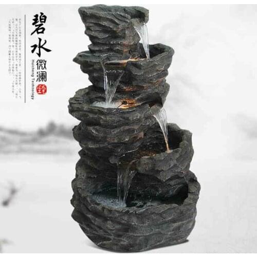 Large rockery aquarium, home garden, balcony decoration fountain, water ornaments