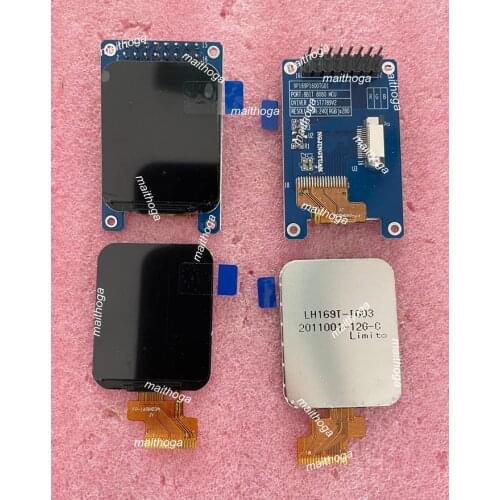 IPS 1.69 inch 18P/16P TFT LCD Color Display Screen (Board/No Board) ST7789 Controller 8Bit MCU Interface 240(RGB)*280