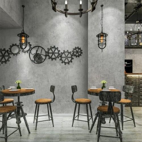 Home decor solid color wallpaper embossed concrete wall gray wallpaper 3d wallpaper photo wallpaper living room wall volume