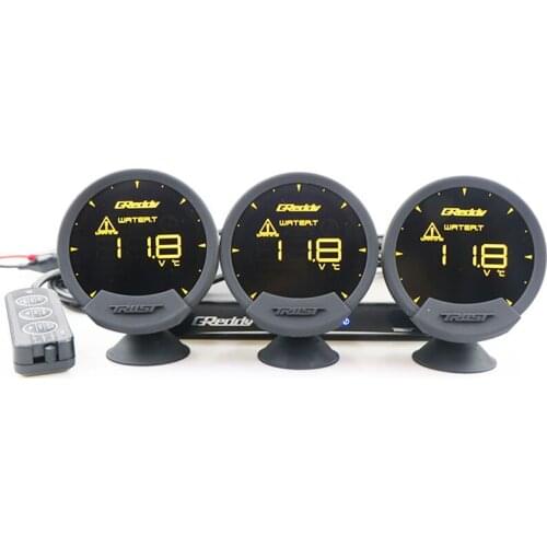 GReddi Sirius Obd2 Meter Series 7-color Adjustable New Universal LCD Meter LED Display Car Gauge Fuel Pressure Air Fuel Ratio