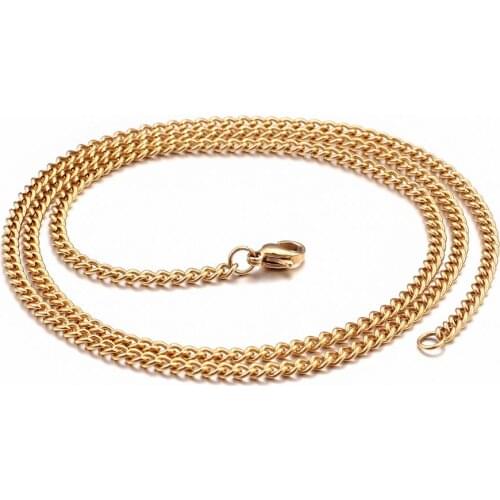 Korean version of the new titanium steel necklace pendant with chain