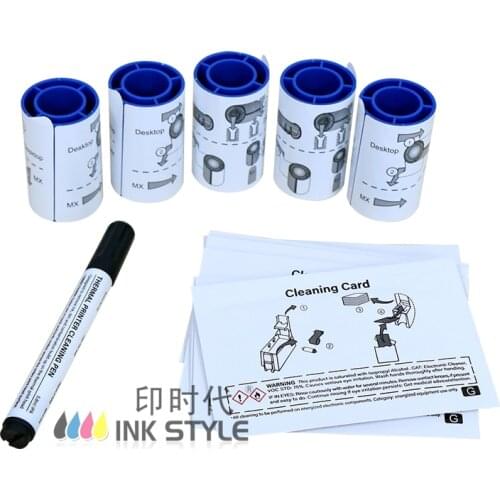 Datacard 570113-001 Cleaning Kits 10x Cleaning Cards; 5x Adhesive Cleaning Cards; 1x Cleaning Pen for SP25 SP35+ SP55 SP75 SD260