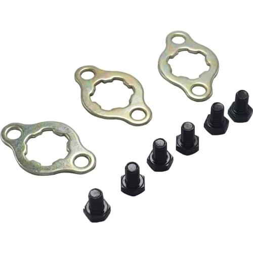 Front Engine 420# 428# 17mm 20mm Chain Sprocket Retainer Plate Locker for Transmission system accessories