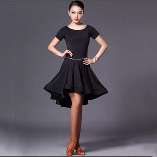 New Latin Dance Dress Women Tassel Salsa Samba Tango Latin Dance Dress Latin Competition Dresses Tango Dance Skirt Dancewear