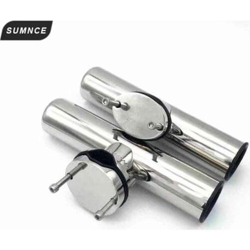 Marine Hardware Stainless Steel Marine Boat Fishing Rod Holder Rack Support for Rail 43-51mm boat seat Boats Parts