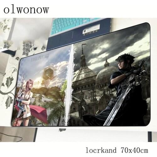 Final fantasy mouse pad gamer cool new 700x400x2mm notbook mouse mat gaming mousepad HD pattern pad mouse PC desk padmouse