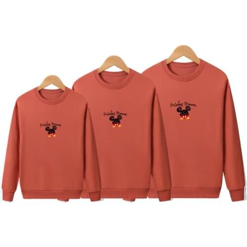 Family Matching Clothes Mother and Daughter Summer Family Look Hoodie Couple Clothes Hoodie For Mother Daughter Father Son