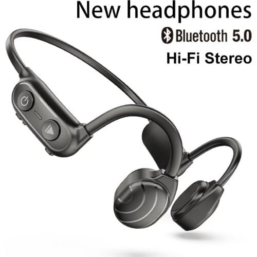 Sports Headset Bone Conduction Bluetooth Wireless Headphones Waterproof Earphone With Microphone For Xiaomi Huawei Samsung Apple