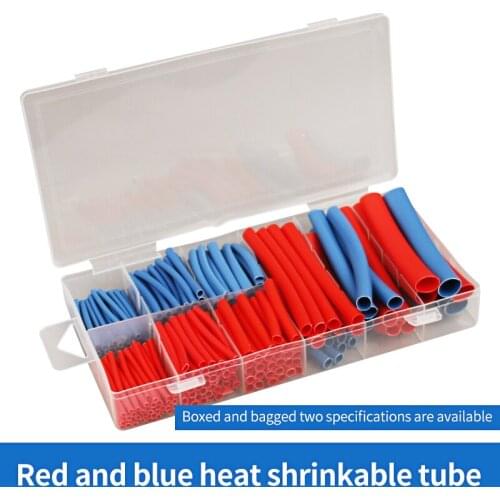 TOOSN 270pcs Heat Shrink Tube shrinkage ratio 2:1 Thermal contra Sleeve cable termoretractil pvc tube tubing Wrap Wire Cable