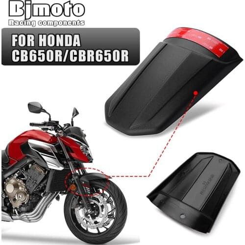 BJMOTO Motorcycle Lengthen Fender Rear and Front Wheel Extension Fender Mudguard Splash Guard For Honda CB650R CBR650R 2019 2020