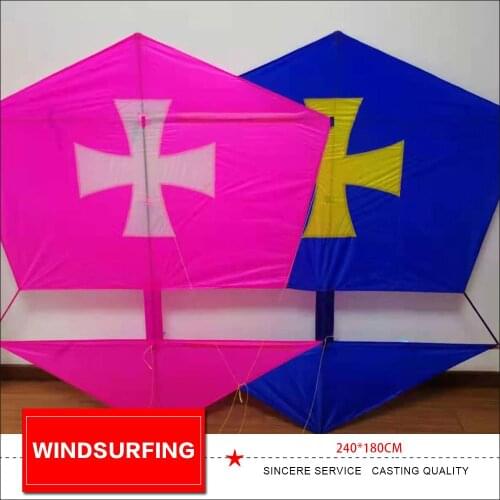KITE Windsurfing 240CM*180 for Audlts High Quality Large Single Line Flying Kites Outdoor Fun Toys Gifts