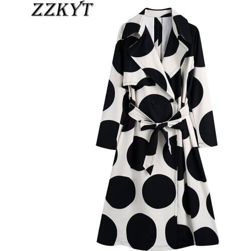 ZZKYT Women's Long Trench Coats