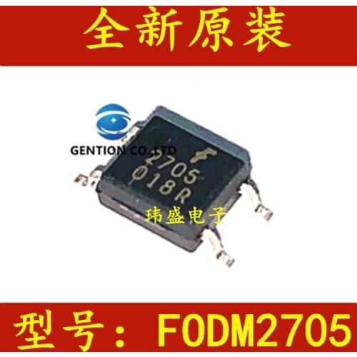 10PCS FODM2705R2V FODM2705 SOP-4 two-way input coupler drive light coupling in stock 100% new and original