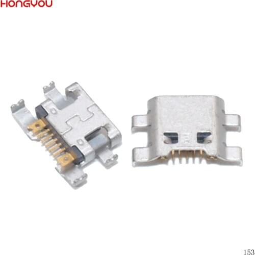 100PCS/Lot Micro Usb Charging Connector For LG G2 Mini D618 D620 F240 F240S PCB Mini USB Charge Socket Jack Dock Plug Port