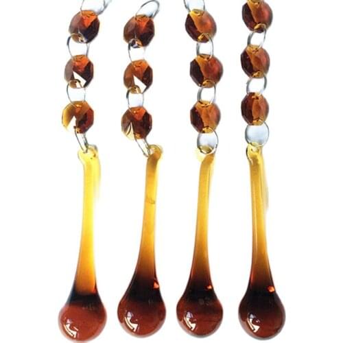 100pcs/lot Top Quality 150MM(H) Garland Strand Glass Crystal Chandelier parts, Crystal Chandelier pendants Crystal Lighting Drop