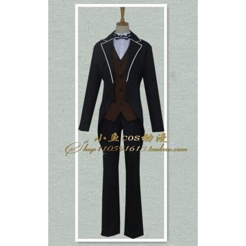 2016 Anime Re:Zero kara Hajimeru Isekai Seikatsu Natsuki Subaru Cosplay Costume formal dress Custom Made